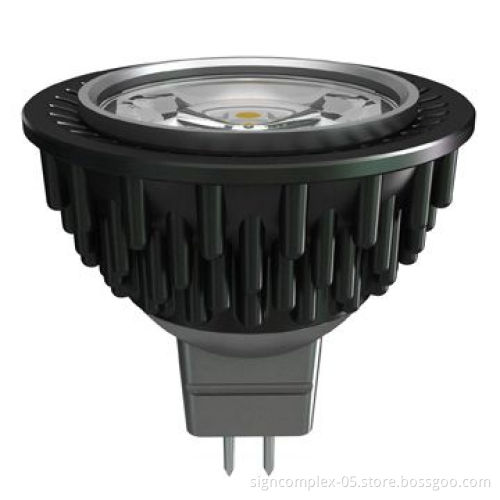 MR16 LED spotlight, can replace the conventional spotlights and soft lights, low heat, no UV